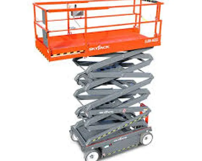 Aluguel de Plataforma Elevatória Tipo Tesoura Skyjack 4632 | Casa